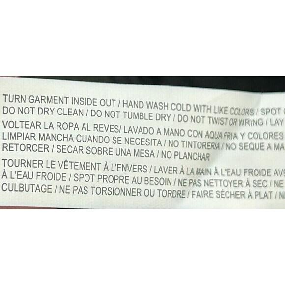 New Eloquii Women Sz 28 Straight Pencil Skirt Black Elastic Waist Back Zipper T2 - Picture 12 of 12